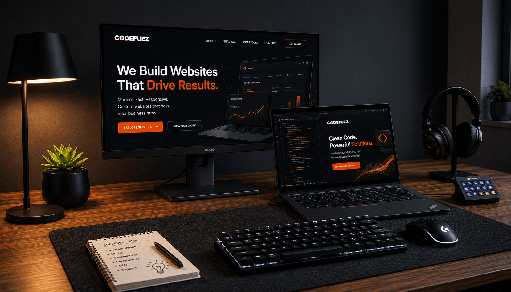 Codefuez Background Banner